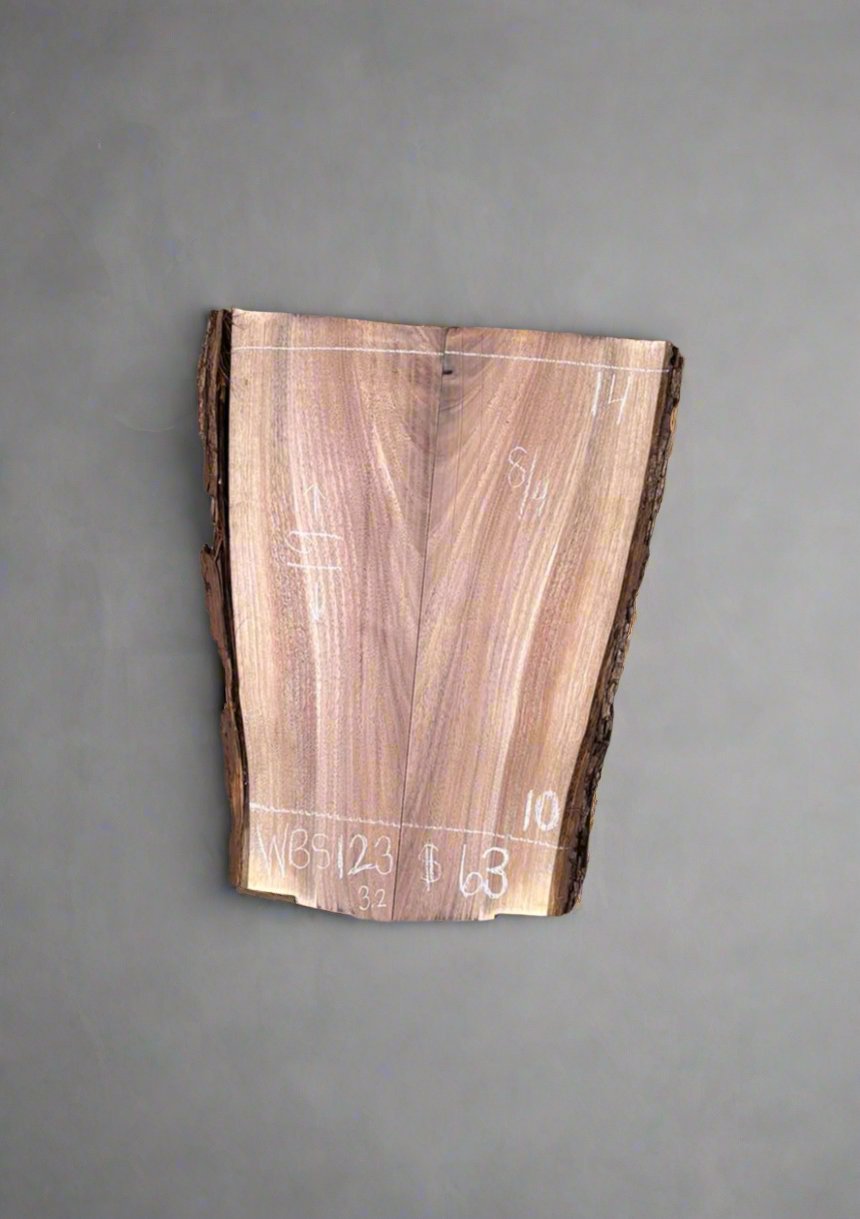 8/4  Black Walnut Book Matched WBS123